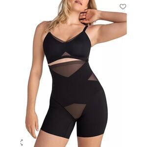 HoneyLove SuperPower Short Womens Size L Black Shapewear Sculpting NEW $89